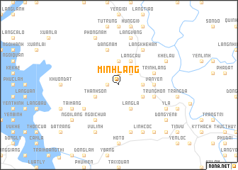 map of Minh Lang