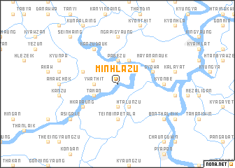 map of Minhlazu