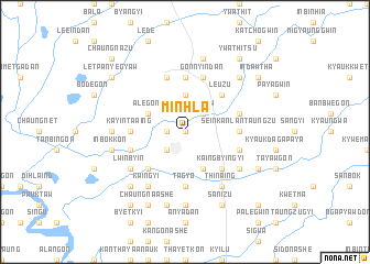 map of Minhla