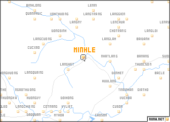 map of Minh Lễ