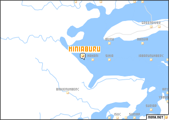 map of Miniaburu