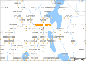 map of Miniatura