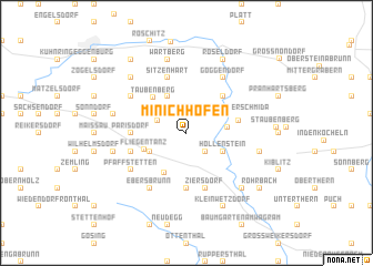 map of Minichhofen