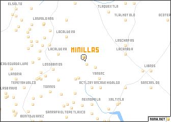 map of Minillas