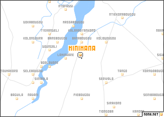 map of Minimana