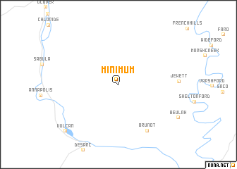 map of Minimum