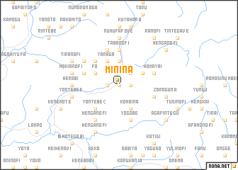 map of Minina