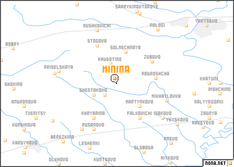 map of Minina