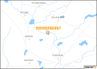 map of Mininera East