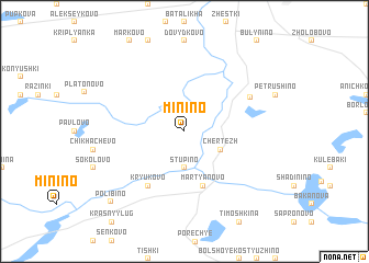 map of Minino