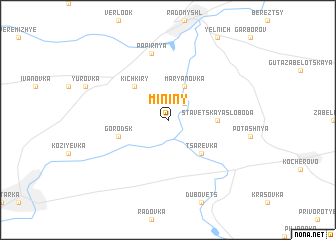 map of Mininy