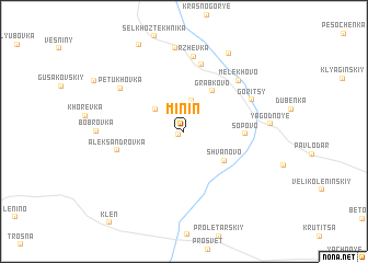 map of Minin