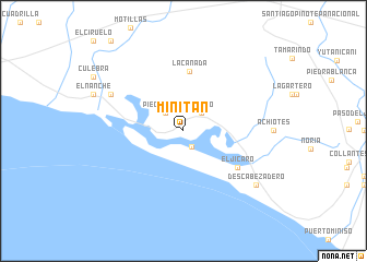 map of Minitán