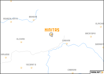 map of Minitas