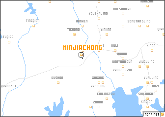 map of Minjiachong