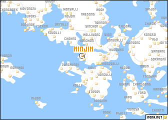 map of Minjim