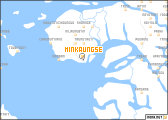 map of Minkaungse