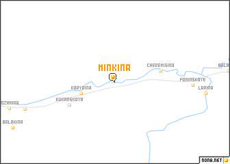 map of Min\