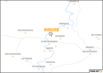 map of Min\