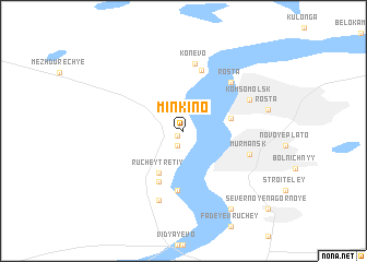 map of Min\