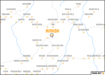 map of Minkok