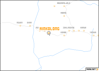 map of Minkolong