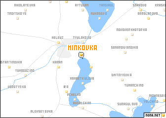 map of Min\