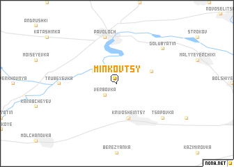 map of Minʼkovtsy