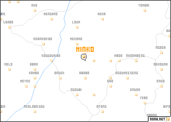 map of Minko