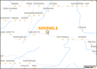 map of Minkpwéle