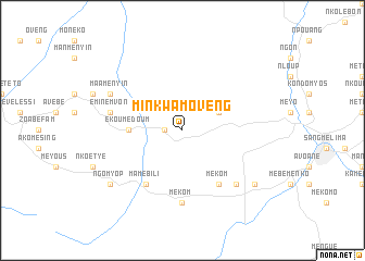 map of Minkwamoveng