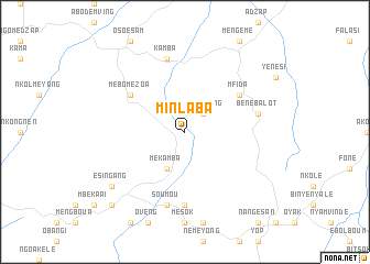 map of Minlaba