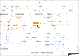 map of Minlaba