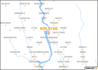 map of Minlaywa