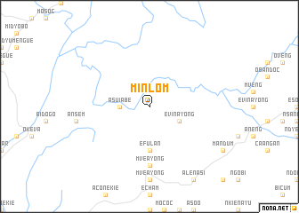 map of Minlom