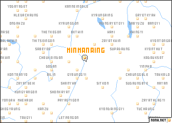 map of Minmanaing