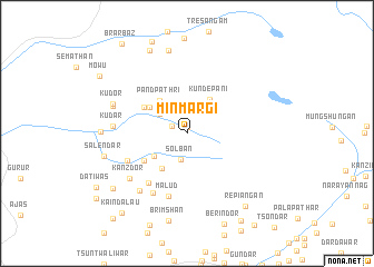 map of Mīnmargi