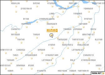map of Minma