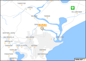 map of Minmi