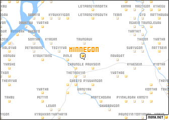 map of Minnegon