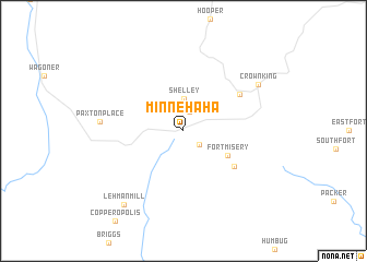 map of Minnehaha