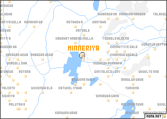 map of Minneriya