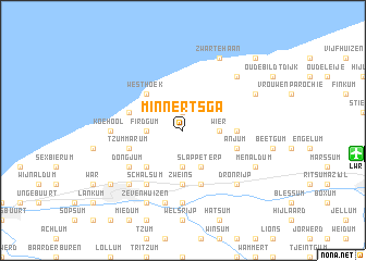 map of Minnertsga