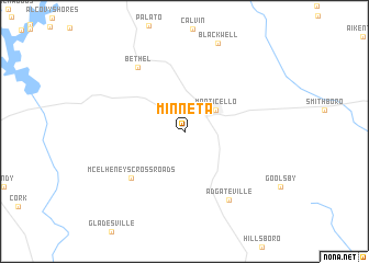 map of Minneta