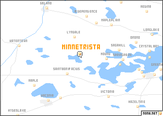 map of Minnetrista