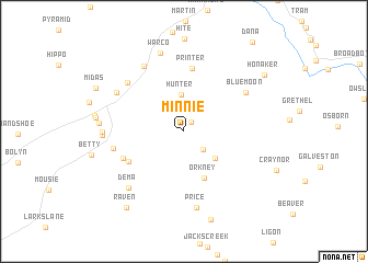 map of Minnie