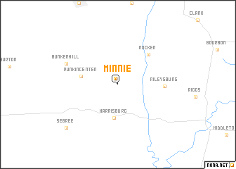 map of Minnie