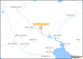 map of Minnigaff
