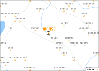 map of Minnso