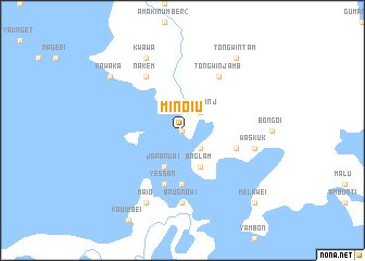 map of Minoiu